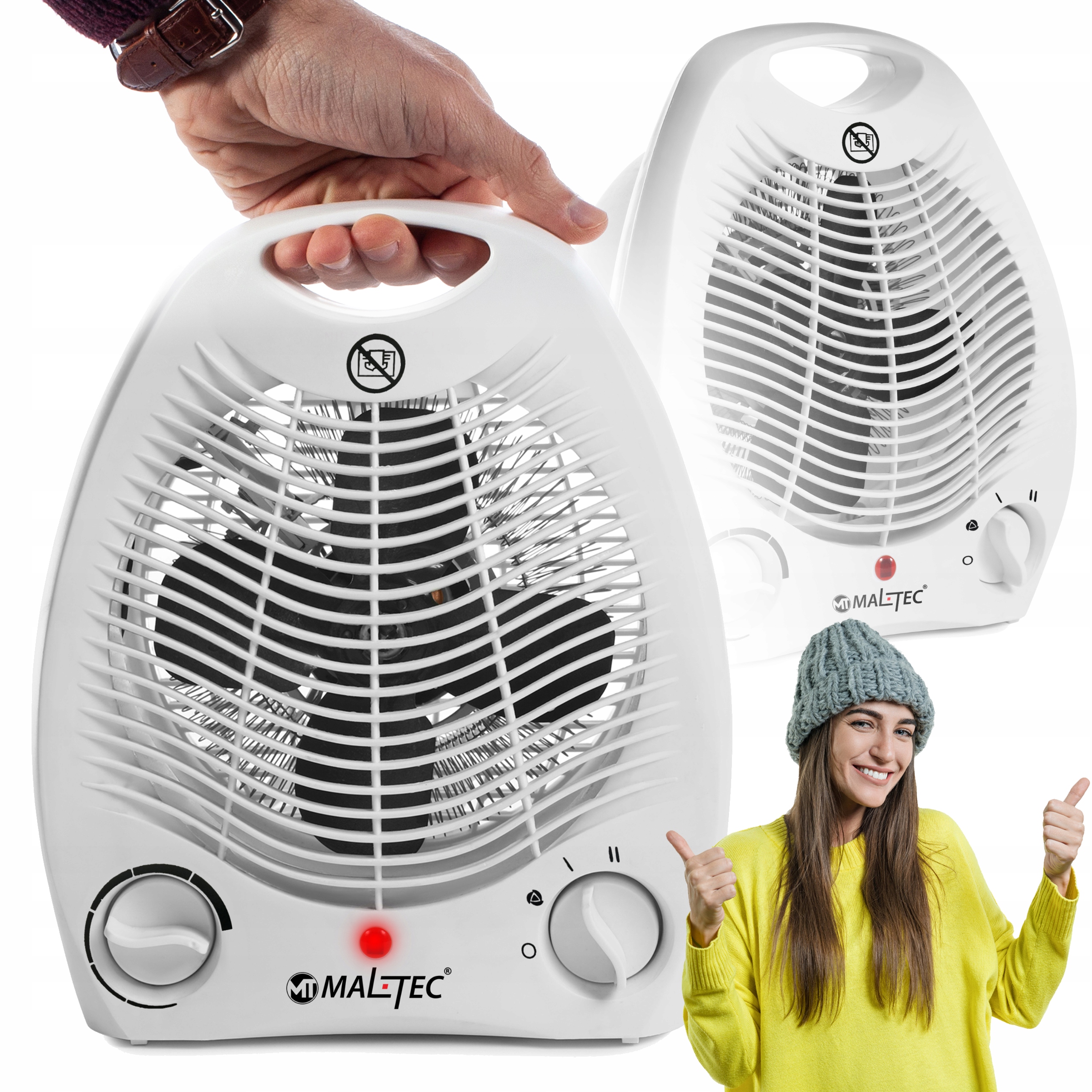 Ohrievač ventilátora MalTec TH2001 2000 W